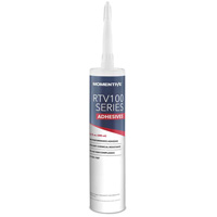 Momentive Silicone Sealant, Cartridge, Clear Distribution Élite MP