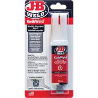Adh&eacute;sif KwikWeld, 25 ml, Seringue, Deux composants, Gris Distribution Élite MP