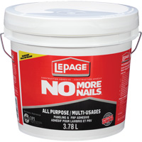 Adh&eacute;sif de construction multi-usages No More Nails Distribution Élite MP