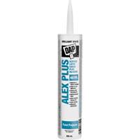 Produit de calfeutrage tout usage au latex acrylique et silicone Alex Plus Distribution Élite MP