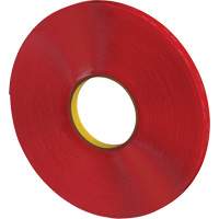 Ruban VHB, 33 m (108') lo x 12 mm (1/2") la, 40 mils, Acrylique Distribution Élite MP