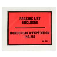 Packing List Envelope, 5-1/2" L x 4-1/2" W, Endloading Style Distribution Élite MP