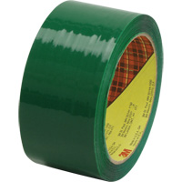 Scotch&reg; Box Sealing Tape 371, Hot Melt Adhesive, 1.9 mils, 48 mm (2") x 100 m (328') Distribution Élite MP