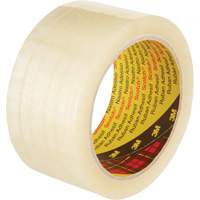 Scotch&reg; Box Sealing Tape 371, Hot Melt Adhesive, 1.9 mils, 48 mm (2") x 100 m (328') Distribution Élite MP