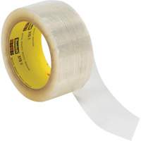 Scotch&reg; 375 Box Sealing Tape, Hot Melt Adhesive, 3.1 mils, 48 mm (1-22/25") x 1500 m (4921') Distribution Élite MP