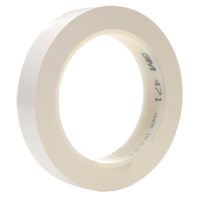 471 Vinyl Tape, 25.4 mm (1") W x 32.9 m (108') L, 5.3 mils, White Distribution Élite MP