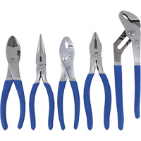JPS-5M Mechanic's Pliers Set, 5 Pieces Distribution Élite MP