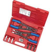 SRP-10S Heavy-Duty Ratcheting Snap Ring Pliers Set, 10 Pieces Distribution Élite MP