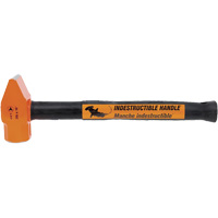 UCP-316 Super Heavy-Duty Indestructible Handle Cross Pein Hammer, 3 lbs. Head Weight, Plain Face, Solid Steel Handle Distribution Élite MP