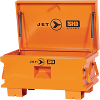 JSB-3219 Super Heavy-Duty Jobsite Tool Storage Box, 32-1/8" x 19" x 17-1/2", Steel, Orange Distribution Élite MP
