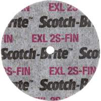 Scotch-Brite EXL Unitized Wheel, 3" x 1/2", 1/4" Arbor Distribution Élite MP