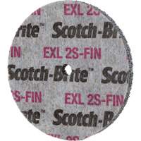 Scotch-Brite EXL Unitized Wheel, 3" x 1/2", 1/4" Arbor Distribution Élite MP