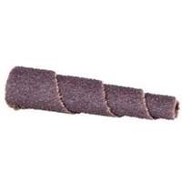 Cartouche de bande abrasive conique ALO, 120 Grain, 3/4" dia., Oxyde d'aluminium, 1-1/2" lo, 3/16" Dimension de l'arbre Distribution Élite MP