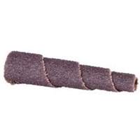 Cartouche de bande abrasive conique ALO, 60 Grain, 1" dia., Oxyde d'aluminium, 2" lo, 3/16" Dimension de l'arbre Distribution Élite MP