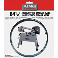Bandsaw Metal Blade, Carbon Steel, 64-1/2" L x 1/2" W x 0.025" Thick, 24 TPI Distribution Élite MP