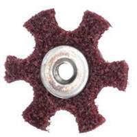 Abrasotex Surface Preparation Star, 2" Dia., Medium Grit, Aluminum Oxide Distribution Élite MP