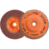 Disque &agrave; lamelles Enduro-Flex, 4-1/2" x 5/8"-11, Type 27, Grain 40, Alumine de zirconium Distribution Élite MP