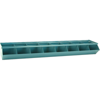Sectional Bin Units, 100 lbs. Cap., 37" W x 8" D x 4-1/2" H, Blue Distribution Élite MP