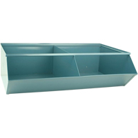 Sectional Bin Units, 100 lbs. Cap., 37" W x 24" D x 11" H, Blue Distribution Élite MP