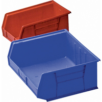 Plastic Bin, 8-1/4" W x 9" H x 18" D, Blue Distribution Élite MP