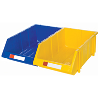 Bac empilable & &agrave; suspendre, 11-13/16" la, 7" h x 17-11/16" p, Jaune Distribution Élite MP