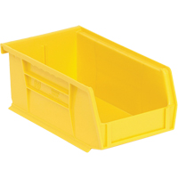Ultra Stack & Hang Bin, 4-1/8" W x 3" H x 7-3/8" D, Yellow Distribution Élite MP