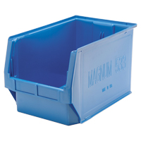 Giant Stacking Containers, 12.375" W x 19.75" D x 11.875" H, Blue Distribution Élite MP