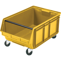 Mobile Giant Stacking Bin, 11-7/8" H x 18-3/8" W x 29" D, 150 lbs. Capacity, Yellow Distribution Élite MP