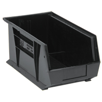 Bacs ultra empilable & suspendable, 8-1/4" la, 7" h x 14-3/4" p, Noir Distribution Élite MP