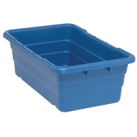 Cross Stack Bins, 16" W x 25.125" D x 8.5" H, Blue Distribution Élite MP