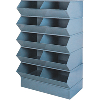 Pre-Engineered Sectional Systems, 5000 lbs. Cap., 37" W x 24" D x 55" H, Blue Distribution Élite MP