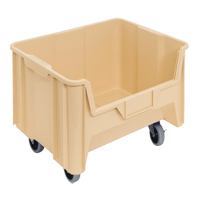 Mobile Giant Stack Container, 12-7/16" H x 19-7/8" W x 15-1/4" D, 250 lbs. Capacity, Ivory Distribution Élite MP