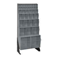 Support pour bacs basculants, 23-5/8" la x 8" p x 52" h, 38 tiroirs Distribution Élite MP