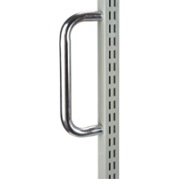 Servante mobile de bacs &agrave; plateaux inclinables - chariot seulement, &agrave; deux c&ocirc;t&eacute;s, 26-1/4" la x 22" p x 57-1/2" h Distribution Élite MP