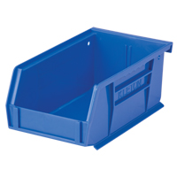 Bac empilable & &agrave; suspendre, 4-1/8" la, 3" h x 7-3/8" p, Bleu Distribution Élite MP