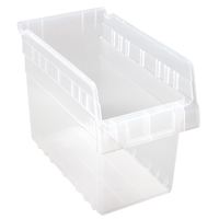 Bacs pour &eacute;tag&egrave;re Store-Max, 6-5/8" la x 8" H x 11-5/8" p, Transparent, Capacit&eacute; 44 lb Distribution Élite MP