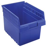 Bacs pour &eacute;tag&egrave;re Store-Max, 8-3/8" la x 8" H x 11-5/8" p, Bleu, Capacit&eacute; 44 lb Distribution Élite MP