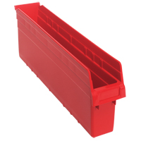 Bacs pour &eacute;tag&egrave;re Store-Max, 4-3/8" la x 8" H x 23-5/8" p, Rouge, Capacit&eacute; 68 lb Distribution Élite MP