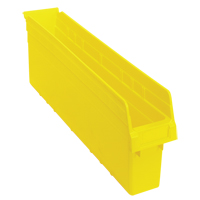 Bacs pour &eacute;tag&egrave;re Store-Max, 4-3/8" la x 8" H x 23-5/8" p, Jaune, Capacit&eacute; 68 lb Distribution Élite MP