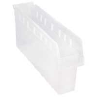 Bacs pour &eacute;tag&egrave;re Store-Max, 4-3/8" la x 8" H x 23-5/8" p, Transparent, Capacit&eacute; 68 lb Distribution Élite MP