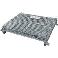 Conteneur repliable en m&eacute;tal grillag&eacute;, 40" la x 48" p x 42" h, Capacit&eacute; de 4000 lb Distribution Élite MP