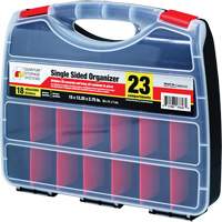 Boîte &agrave; compartiments en plastique, 12-1/4" la x 15" p x 2-3/4" h, 23 compartiments Distribution Élite MP