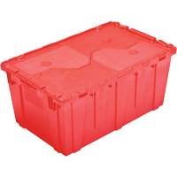 FP243C FliPak Nestable Tote, 26.9" x 16.9" x 12.1", Red Distribution Élite MP