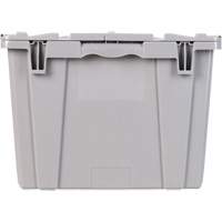 FP243C FliPak Nestable Tote, 26.9" x 16.9" x 12.1", Grey Distribution Élite MP