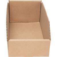 Boîtes profondes en carton ondul&eacute;, 5-3/4" la x 11-1/4" p x 4-1/2" h, Beige Distribution Élite MP