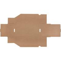 Boîtes profondes en carton ondul&eacute;, 5-3/4" la x 11-1/4" p x 4-1/2" h, Beige Distribution Élite MP