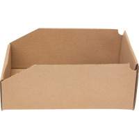 Boîtes profondes en carton ondul&eacute;, 7-5/8" la x 11-5/16" p x 4-1/2" h, Beige Distribution Élite MP