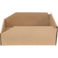 Boîtes profondes en carton ondul&eacute;, 8-3/4" la x 11-1/4" p x 4-1/2" h, Beige Distribution Élite MP