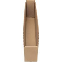 Boîtes profondes en carton ondul&eacute;, 2-7/8" la x 17-1/4" p x 4-1/2" h, Beige Distribution Élite MP