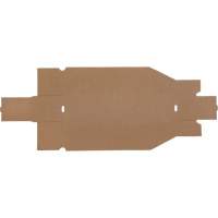 Boîtes profondes en carton ondul&eacute;, 3-3/4" la x 17-1/4" p x 4-1/2" h, Beige Distribution Élite MP